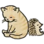STICKERS ERIZOS 1 
