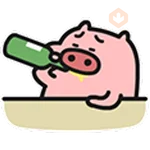 Quby Pig - Sticker 2