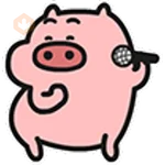 Quby Pig - Sticker