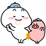 Quby Pig - Sticker