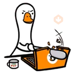 White Goose - GIF