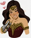 Wonder Woman stickers