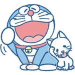 Doraemon & Tons of Cats Stickers 