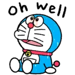 Doraemon Crayon Stickers 