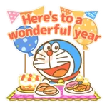 Doraemon Pop-Up Event Stickers 