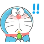 Doraemon Animated Crayon Stickers 