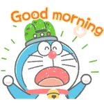 Doraemon Animated Crayon Stickers 