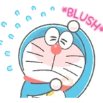 Doraemon Animated Crayon Stickers 