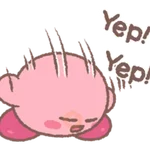 Kirby Puffball Sticker Set 