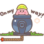 Kirby Puffball Sticker Set 