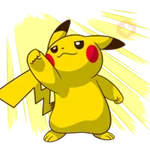 Pikachu Lively Voiced Stickers ♪ 