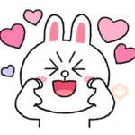LINE FRIENDS Max Love Stickers 