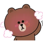 LINE FRIENDS Max Love Stickers 