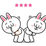 Brown & Cony Custom Stickers 
