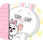 Brown & Cony Heart Melting Romance 