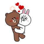 Brown & Cony Heaps of Hearts! 