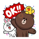 LINE Characters: Overreaction! 