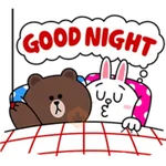 Brown & Cony Big Love Stickers 