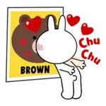 Brown & Cony Lonely Hearts Date 