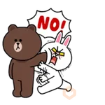 Brown & Cony Lonely Hearts Date 