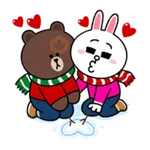 Brown & Cony Snug Winter Date 