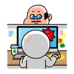 Chief Moon Battle as an Office Worker 