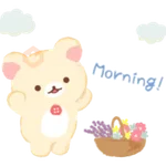 Rilakkuma marché stickers 