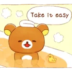 Rilakkuma beside you stickers 