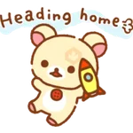 Rilakkuma Moving Backgrounds 