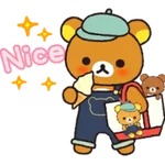 Always with Rilakkuma Stickers 