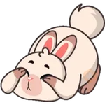 STICKERS FUNNY BUNNY 