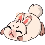 STICKERS FUNNY BUNNY 