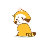 Mapache Cute 🦝❤️ 