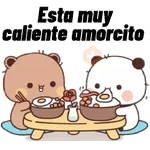 BUBU DUDU COMIENDO 