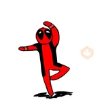 Stickers de Deadpool⚔️🩸
