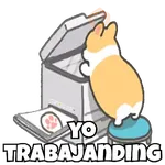 Trabajo Corgi Cute Kawaii 🐶 
