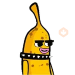 Banana animada 🍌👀 
