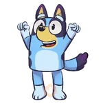 bluey by @honokahope 
