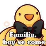 familia de pollitos 
