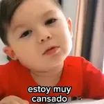 Estoy cansado jefe 😫  
