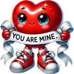 Corazón kawaii San Valentín ❤️ 
