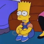 Bart Simpson reações