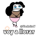 Florksita caminando 
