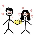 figurinhas de amor ❤️🤣