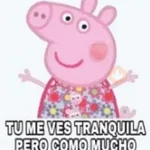 peppa pig sticker ♡♡