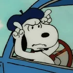 ♥️ Snoopy enojado 😡