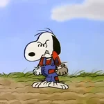 ♥️ Snoopy enojado 😡