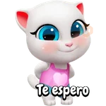 My talking Ángela 🐱✨🎀