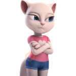 My talking Angela 🎀😻