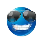 Emoji azul 🔵